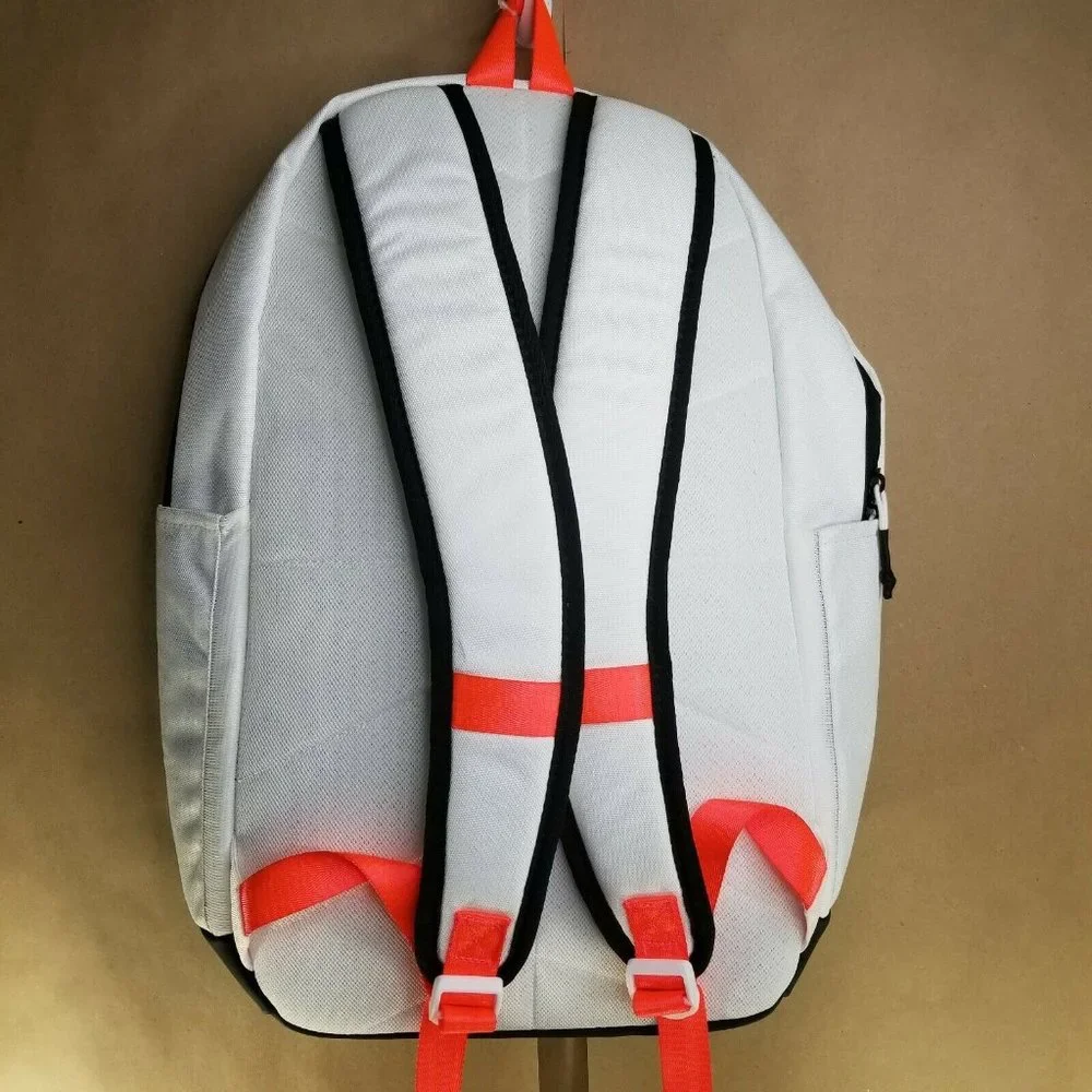 Nike Air Jordan Remix Backpack White 9A0167-001 Laptop Storage Inside New